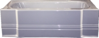 Continental Acrylic Bathtub Liner Style