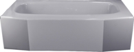 Formed Front Acrylic Bathtub Liner Style