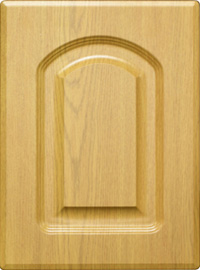 Newport Arched Thermofoil Kitchen Cabinet Door