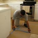 Kitchen Cabinet Refacing Process - Removing Old Doors Kitchen Cabinet Refacing Process - Removing Old Doors